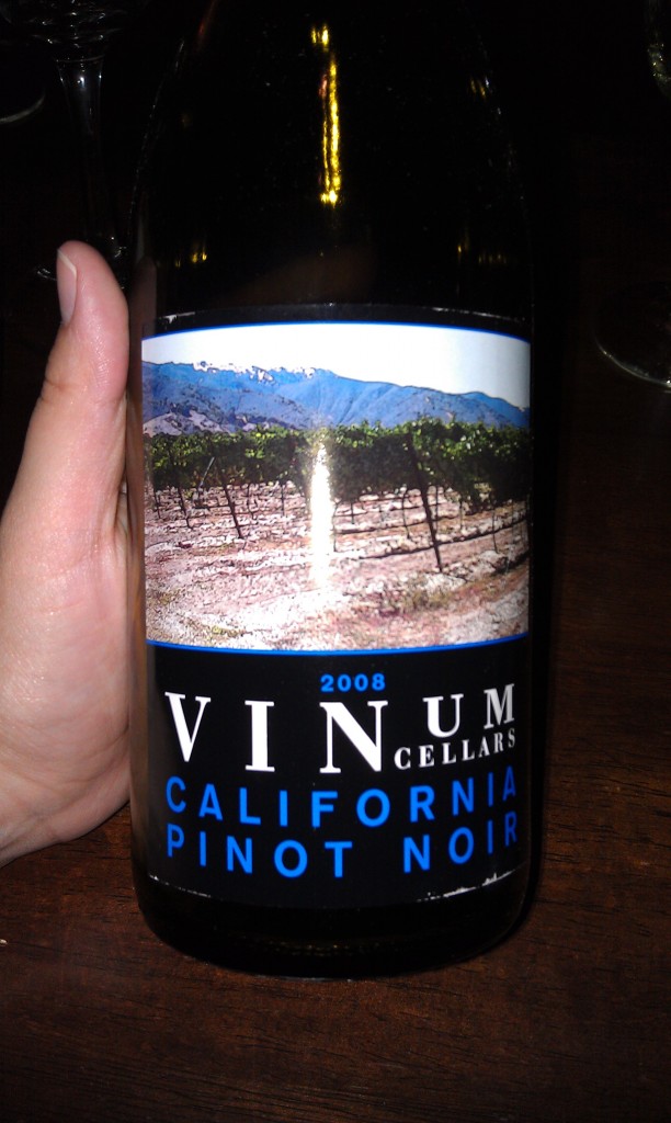 2008 Vinum Cellars Pinot Noir